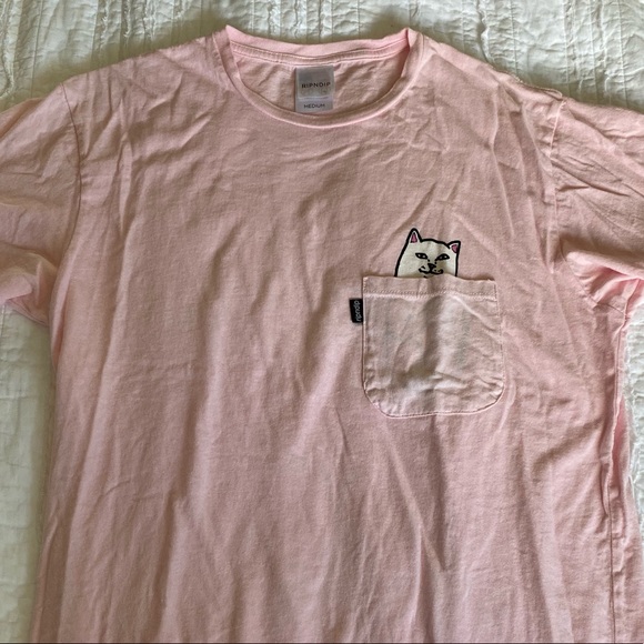•RIPNDIP Lord Nermal Pink Tee• - Picture 1 of 2